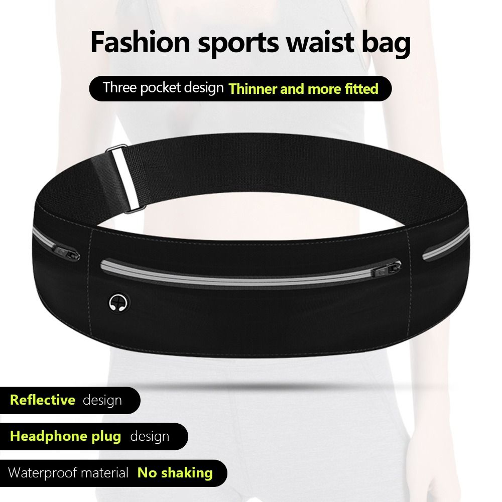 Running Gear Bag For Men - Marsupio Impermeabile da Corsa per Uomo,