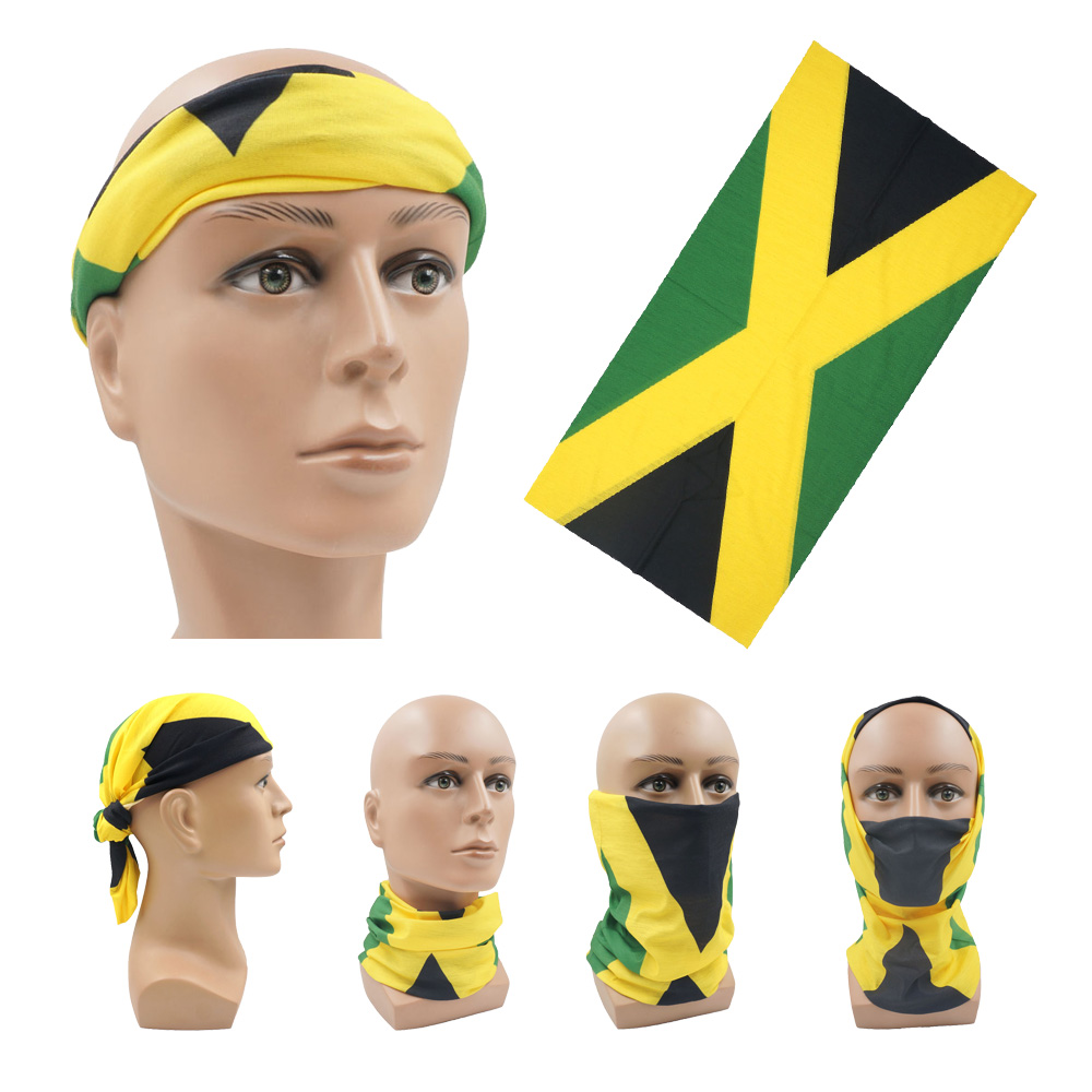 Head Gear Running - Maschera da corsa traspirante Sciarpe Bandiera
