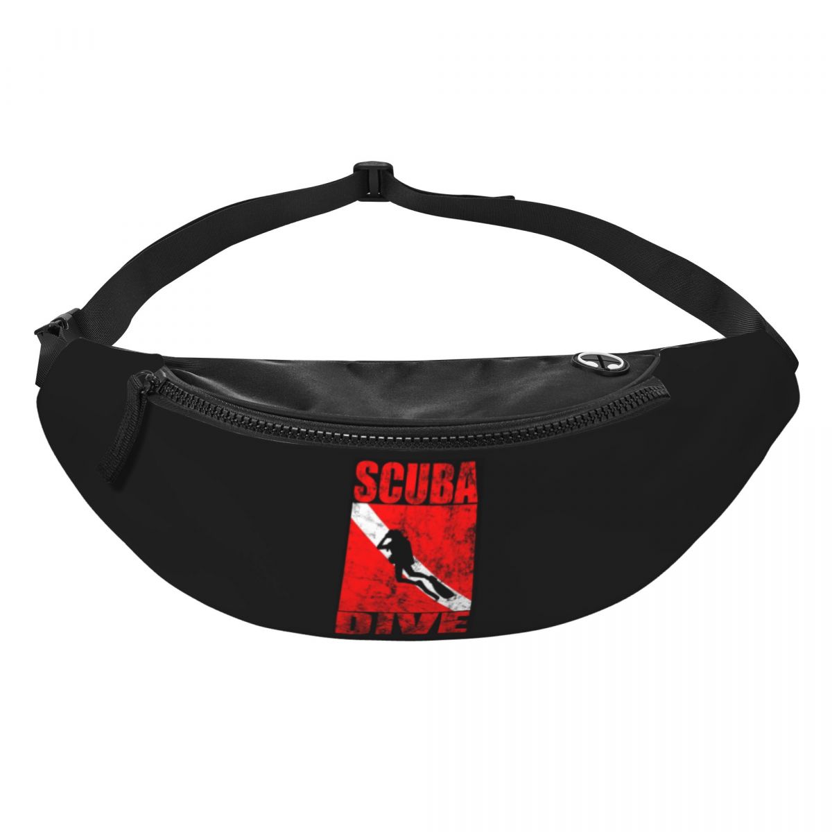 Running Gear Bag For Men - Scuba Dive Diver Down Flag Attrezzatura