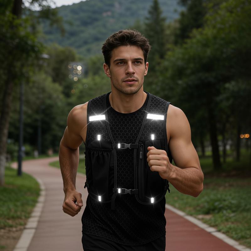 Running Gear For Marathon - Nuovo Gilet da Corsa Unisex Leggero