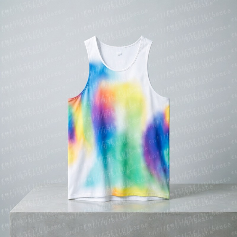 Running Gear Vest - Gilet da Corsa a Righe Ondulate,