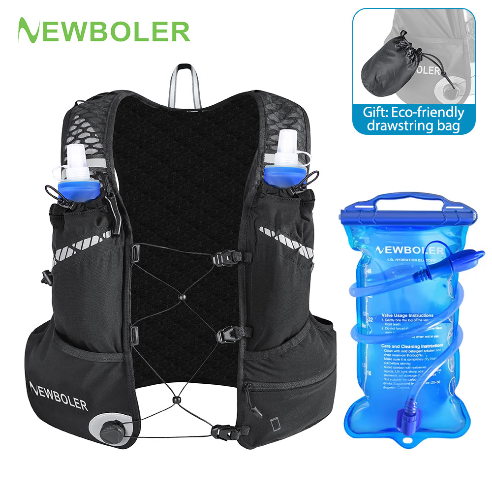 Running Gear For Marathon - Zaino idrico traspirante da 8L per