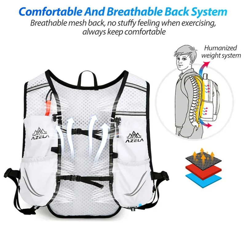 Zaino Idratazione per Corsa, B - Running Gear Vest recensione e prezzo