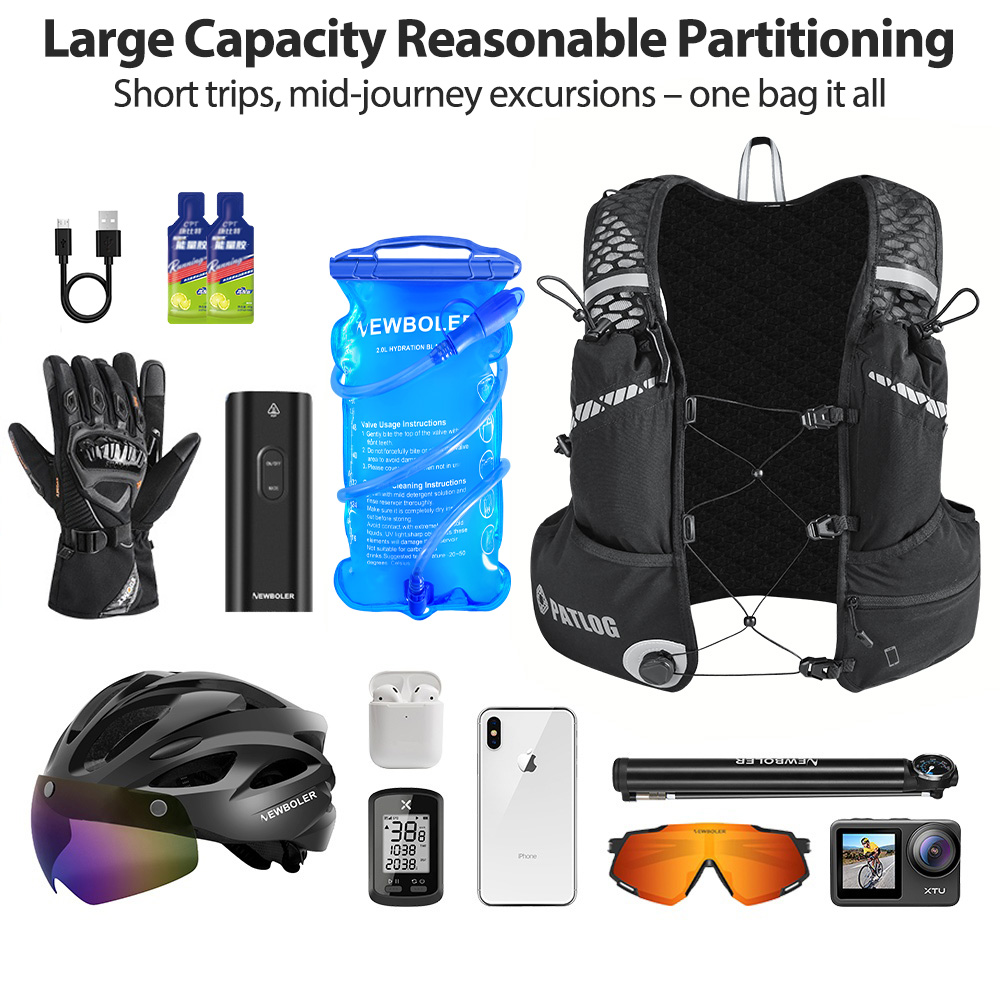 Zaino idrico traspirante da 8L - Running Gear For Marathon recensione e prezzo